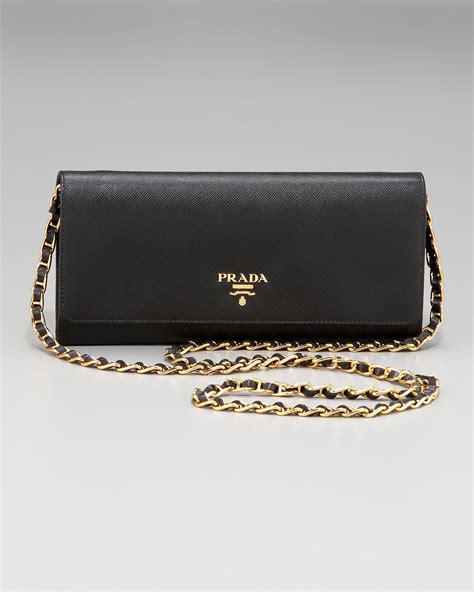 prada saffiano wallet on chain|prada saffiano wallet sale.